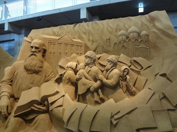 砂の美術館　砂像