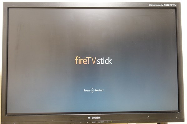 Fire TV Stick2　起動開始！　初期セットアップ