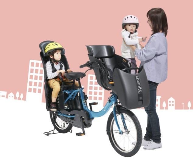 3人乗り子供乗せ自転車 - 自転車