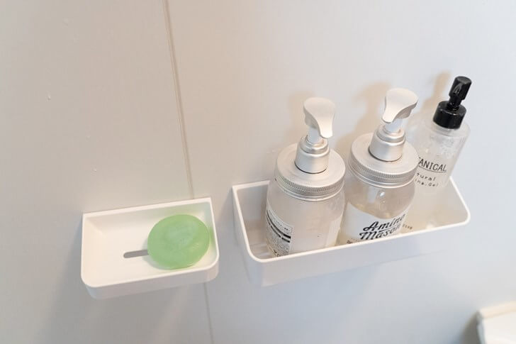 お風呂の壁に磁石がつくって知ってた？ニトリの浴室マグネット収納シリーズがかなり良い！ | ちゃまぽこ